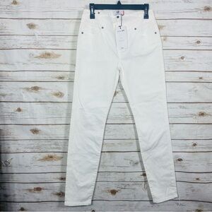 CAbi Women's Light Cream Skinny Jeans Size 4